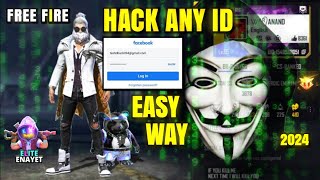 How To HACK Free Fire ID Easiest Way 🔥 And Stay Safe In FreeFire [upl. by Nylitsirk]