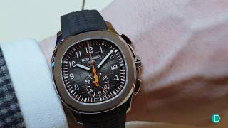 Patek Philippe Aquanaut Chronograph Ref 5968A [upl. by Dlorej]