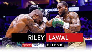 FULL FIGHT Viddal Riley vs Mikael Lawal  English Cruiserweight Title [upl. by Ddal]