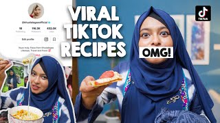 VIRAL TIKTOK RECIPES  4 Easy Snacks You Must Try [upl. by Rennold126]