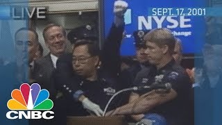 Reopening the NYSE after 911  Archives  CNBC [upl. by Manuel951]