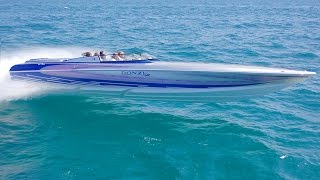 Donzi 38 ZR Pace Boat  Sarasota Florida high performance [upl. by Ardnauq]