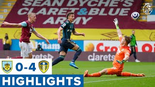 Highlights Burnley 04 Leeds United  Rodrigo double Klich curler Harrison flick  Premier League [upl. by Esenahs]