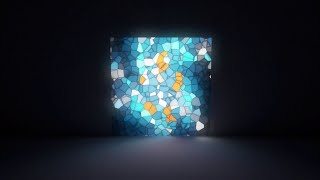 Procedural Stained Glass Fast Blender Tutorial [upl. by Given927]