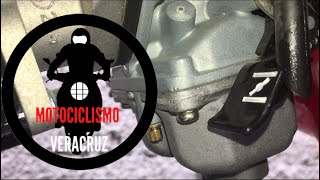 COMO ENCENDER LA MOTO EN FRIO  COMO USAR EL AHOGADOR DE LA MOTO  PARA QUE SIRVE  FT 125 [upl. by Belia]