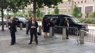 Hillary Clinton appears to faint during medical episode [upl. by Nosylla]