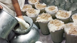 HUGE LASSI MAKING  Popular Hyderabad Street Drink Khoya Lassi  Pakistan Street Food [upl. by Norat]