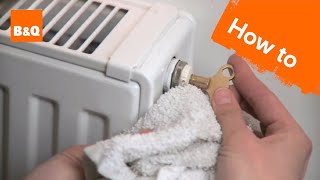 How to bleed a radiator [upl. by Enrak]