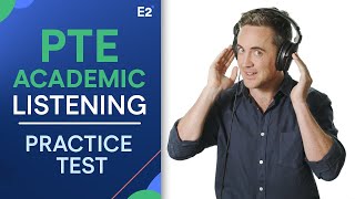 PTE Listening Practice Test with Answers [upl. by Llet]