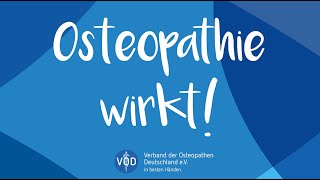 Osteopathie wirkt [upl. by Stronski]