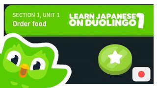 Learn Japanese  Duolingo Part 1 [upl. by Kreit787]