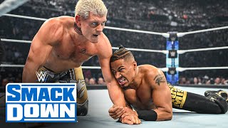 FULL MATCH Cody Rhodes vs Carmelo Hayes SmackDown highlights April 26 2024 [upl. by Nichani123]