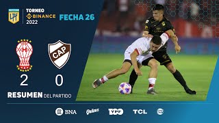 TorneoBinance  Fecha 26  resumen de Huracán  Platense [upl. by Correna325]