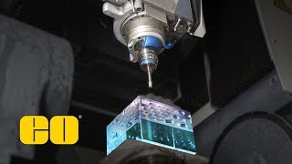 CNC Glass Machining [upl. by Dierolf]