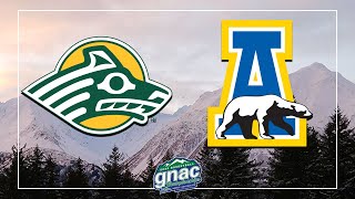 GNAC Mens Basketball Championships  Alaska Anchorage vs Alaska [upl. by Danyelle]