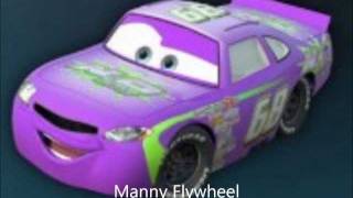 Slideshow of Piston Cup Racers from Cars 2006 [upl. by Demaggio]