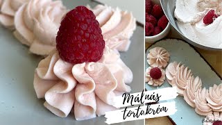 MÁLNÁS Tortakrém 💓  gyümölcsös krém 🍓🫐🍒🍌  BebePiskóta [upl. by Furtek475]