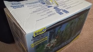 Unboxing Tetra Complete LED 5 Gallon Aquarium Kit [upl. by Ljoka]