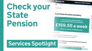 Check your state pension on GOVUK [upl. by Reginald]