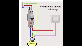 Comment faire un simple allumage en électricité [upl. by Marchelle]