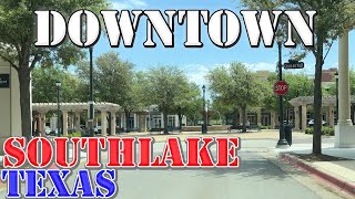 Southlake  Texas  4K Downtown Drive [upl. by Atiuqa386]