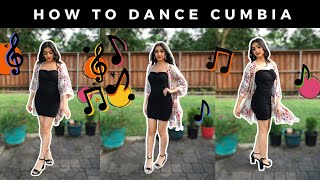 HOW TO DANCE CUMBIA  Cumbia tutorial  TIPS   Priscilla Rodriguez [upl. by Lara]