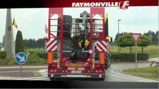 FAYMONVILLE MegaMAX  Semitrailer for forest harvesters [upl. by Nema279]