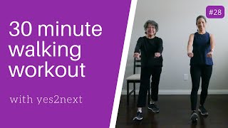 30 MINUTE WALKING WORKOUT  For Seniors and Beginners [upl. by Dash]