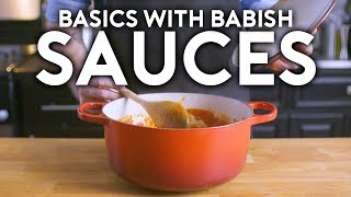 Sauces  Basics with Babish [upl. by Hterag266]