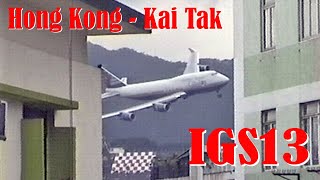 Hong Kong Kai Tak Airport  THE LEGEND HistoryampOps [upl. by Cockburn]