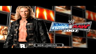 WWE SmackDown vs Raw 2007  Gameplay PS2 [upl. by Annauj165]