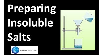 Preparing Insoluble Salts  Acid Base and Salt [upl. by Asit648]