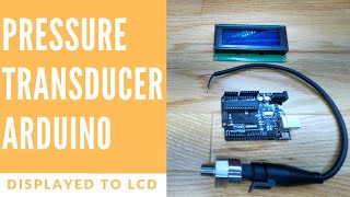 Pressure Sensor  Arduino [upl. by Ahsiken460]