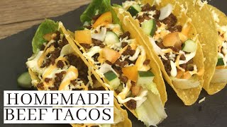 HOMEMADE BEEF TACOS  Super Sarap Talaga   Pinoy Style Taco Recipes [upl. by Obara]