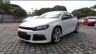 2012 Volkswagen Scirocco R StartUp and Full Vehicle Tour [upl. by Leuas]