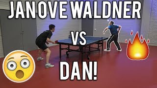 Jan Ove Waldner vs TableTennisDailys Dan  2018 Edition [upl. by Khosrow468]