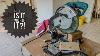 Makita MLS100 Compound Mitre Saw Review [upl. by Oiromed]