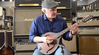 Eastman MDO305 Octave Mandolin Demo at Martin Music in Memphis TN [upl. by Ainex]