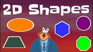 2D Shapes for Kids [upl. by Svoboda502]