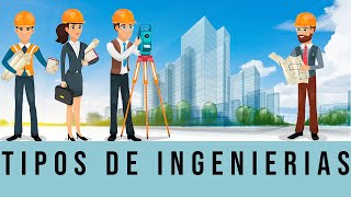 21 Tipos de Ingenierías  Carreras de Ingeniería explicadas [upl. by Nel]