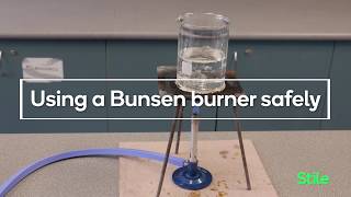 How to use a Bunsen burner safely [upl. by Waki]