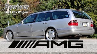 2001 Mercedes E55 AMG Wagon Review W210  The JDMEuro Rocket Wagon [upl. by Odnesor809]