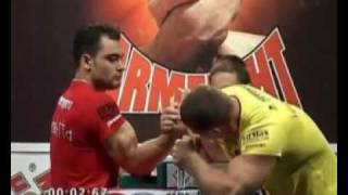 Iron Ion Oncescu  the best Romanian Armwrestler [upl. by Natam]