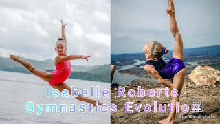 Isabelle Roberts Gymnastics Evolution  Age 310 [upl. by Dietrich]