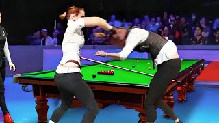 Most RIDICULOUS Moments In Women Snooker [upl. by Canada971]