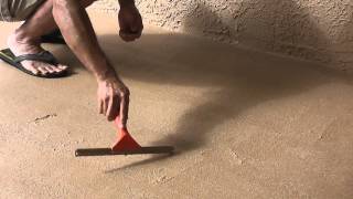 My Review of Rustoleum Decorative Concrete Coating and Application or Applying [upl. by Arand]