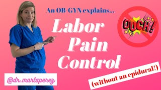 Labor Pain Management Noepidural Options nitrous oxide hypnobirthing spinal injections amp more [upl. by Etnud]