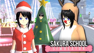 Christmas in Sakura School Simulator [upl. by Kassity929]