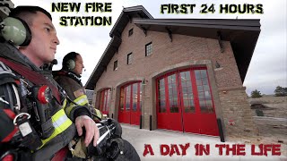 First 24 Hours in a New Fire Station  A Day in the Life [upl. by Marybeth]