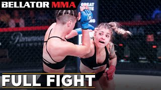 Full Fight  Bruna Ellen vs Elina Kallionidou  Bellator 224 [upl. by Atikir]